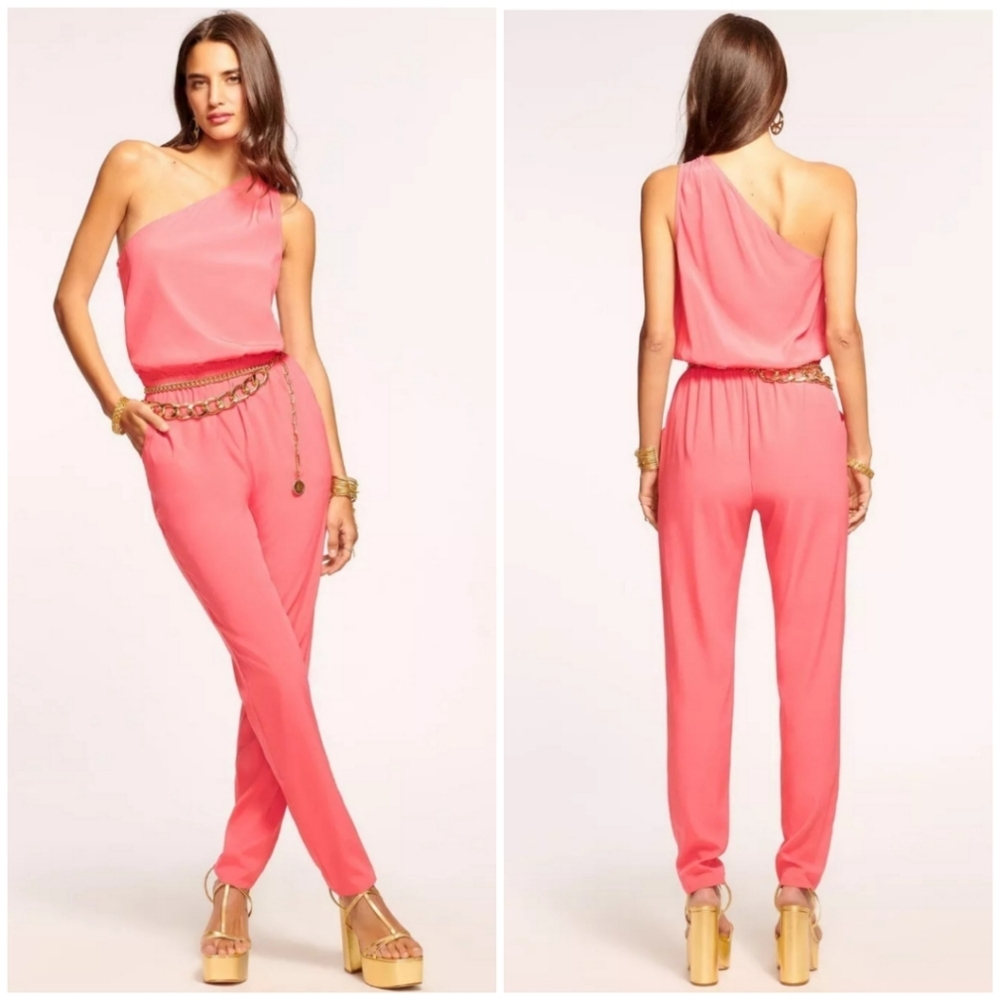 Ramy Brooks Lulu One Shoulder Jumpsuit